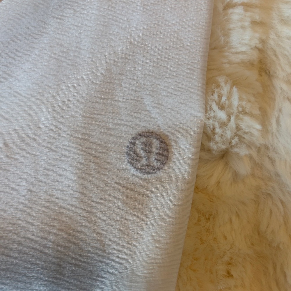 lululemon Soft White Racerback Tank - Picture 4 of 5
